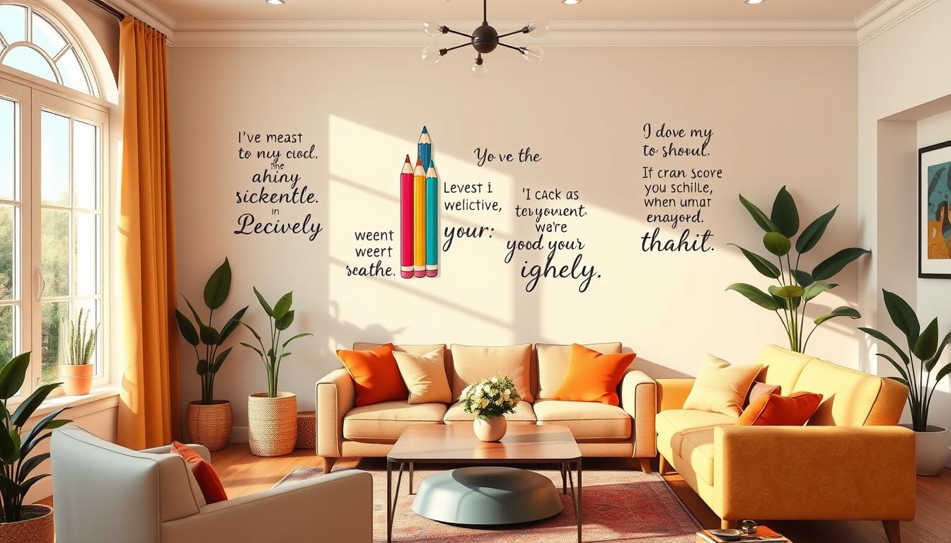 Wandtattoo Sprüche » Die schönsten Zitate für jede Wand
