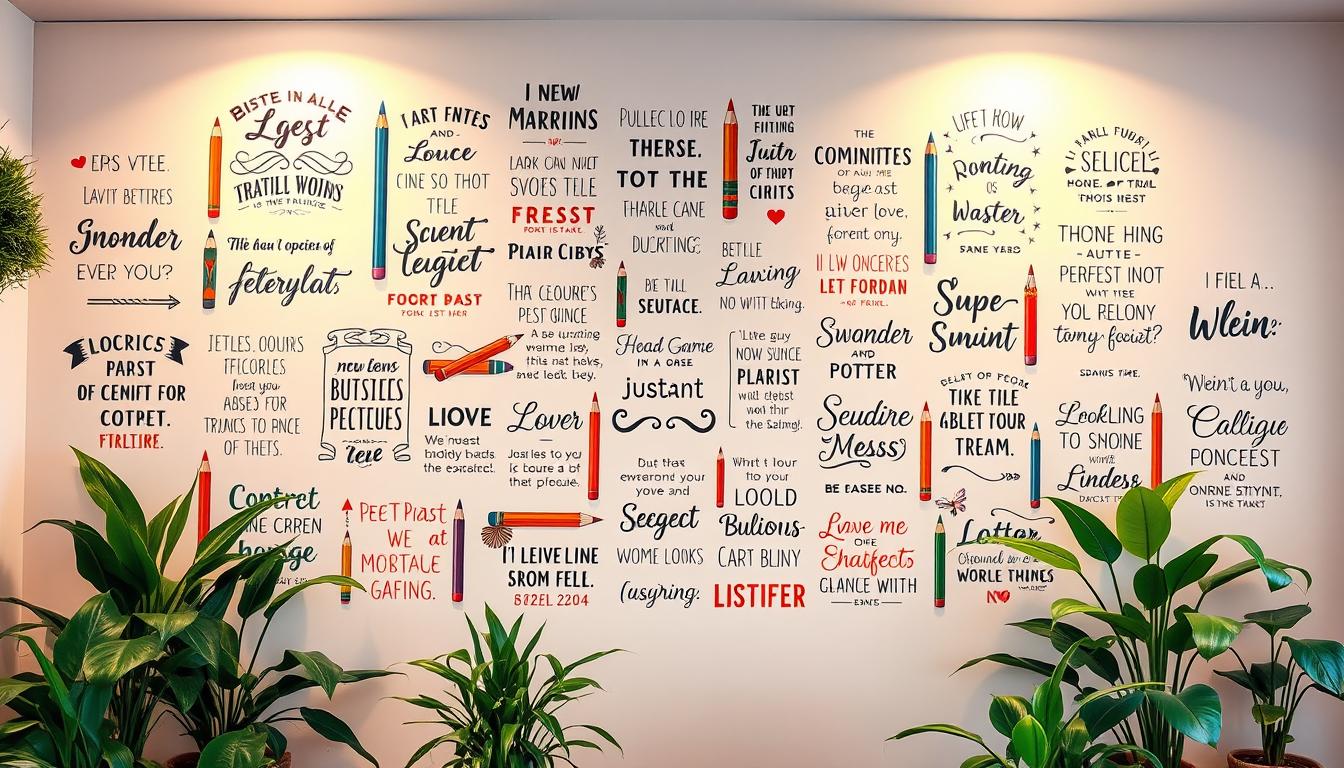 Wandtattoo Sprüche » Die schönsten Zitate für jede Wand
