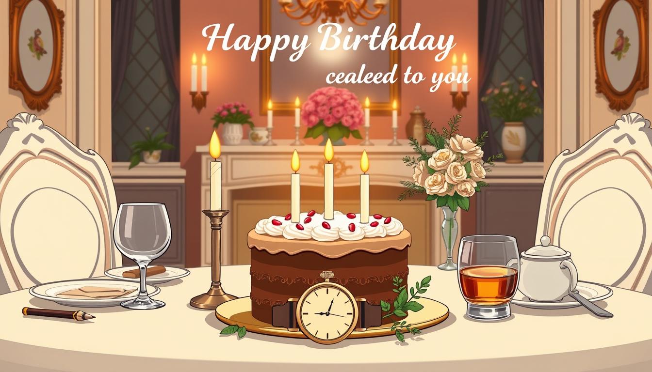 Stilvolle Glückwünsche zum Geburtstag Mann » Elegante Worte für