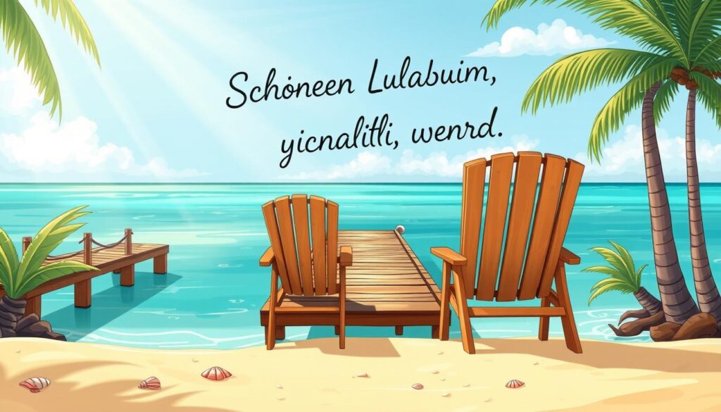 schönen Urlaub wünschen