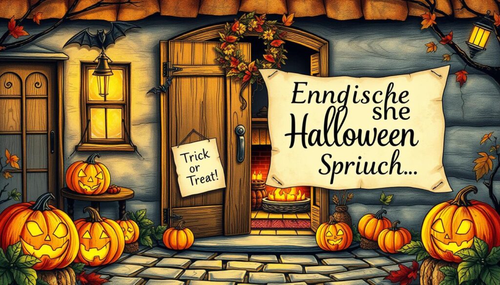 englische halloween spruch