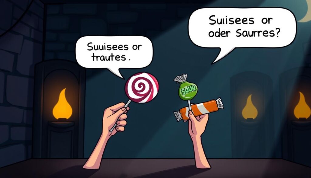 süßes oder saures chat