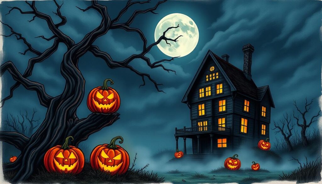 visuelles gruseln halloween