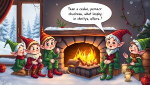 Süße Sprüche von Wichteln