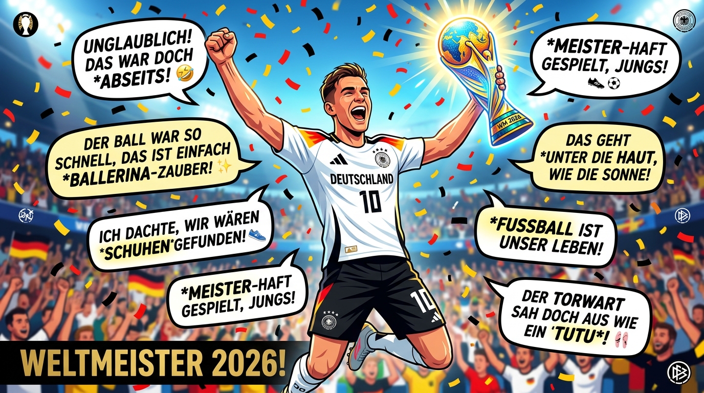 WM 2026 Fußballer Wortspiele aktuelle Stars